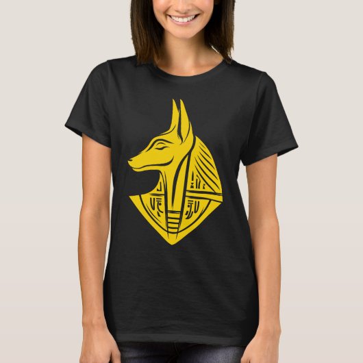 アヌビス ジャッカル シンボル Tシャツ (正面)