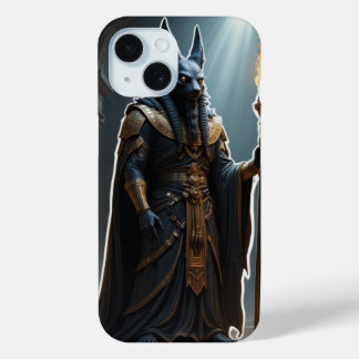 アヌビス 死者の神 iPhone 15ケース