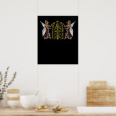 アヌンナキエイリアン古代シュメールの神 ポスター (キッチン)