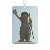 アヌ素晴らしヴォン王…ラオス・ビエンチャン カーエアーフレッシュナー (裏面)