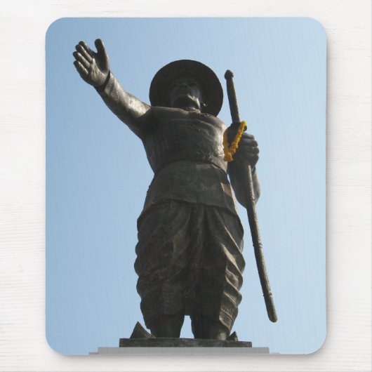 アヌ素晴らしヴォン王…ラオス・ビエンチャン マウスパッド (正面)