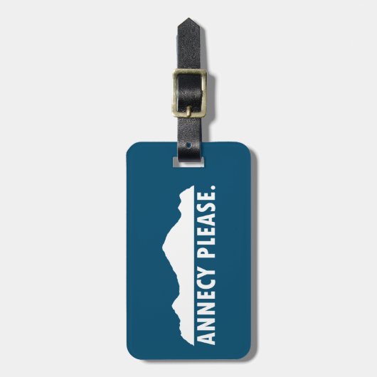 アネシーお願い ラゲッジタグ (正面縦)