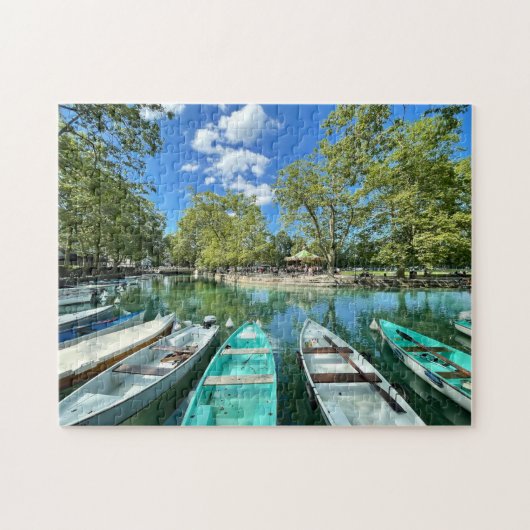 アネシーアルプスフランスのジグソーパズル ジグソーパズル (横)