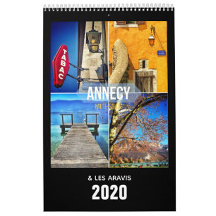 アネシー·アンド·レ·アラビス， Haute-Savoie 2020 カレンダー