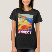 アネシー ビーチ ガール Tシャツ (正面)