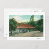 アネックスとホテルグラウンドの外観 ポストカード (正面/裏面)