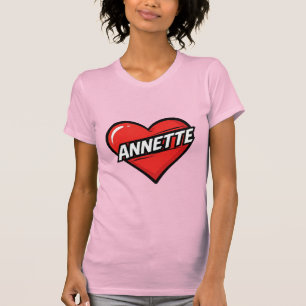 アネットを愛して Tシャツ