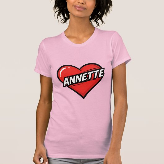 アネットを愛して Tシャツ (正面)