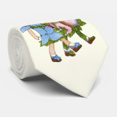 アネモネおよびBluets ネクタイ (ロール)