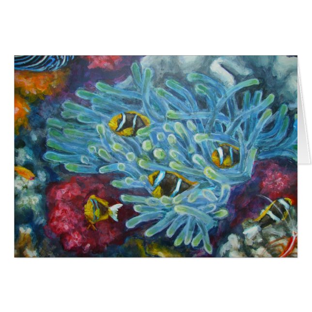 アネモネとのclarksのclownfish (正面横)