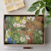 アネモネとスミレのある森の床 薄葉紙 (ギフト)