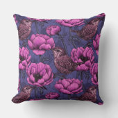 アネモネの庭にあるレンチ クッション (正面)