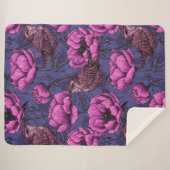 アネモネの庭にあるレンチ シェルパブランケット (正面(横))