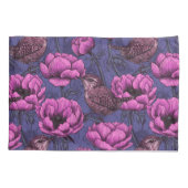 アネモネの庭にあるレンチ 枕カバー (裏面)