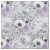 アネモネの繊細な花束。 ファブリック (クローズアップ)