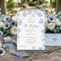 アネモネの花のエレガントな結婚式の招待状