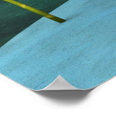 アネモネの花を持つ人魚 ポスター (角)