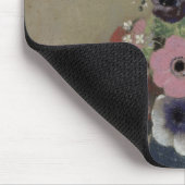 アネモネの花束 マウスパッド (コーナー)