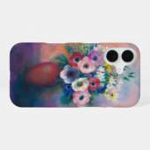 アネモネの花瓶 | オディロン・ルドン iPhone 16ケース (裏面横)