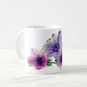 アネモネの花 コーヒーマグカップ