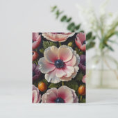 アネモネの花 ポストカード (スタンド正面)