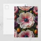 アネモネの花 ポストカード (正面/裏面)