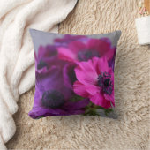 アネモネの装飾用クッション クッション (ブランケット)