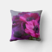 アネモネの装飾用クッション クッション (裏面)