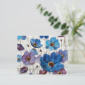 アネモネはっきりしたス ポストカード (スタンド正面)