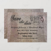 アネモネアテ日付はがきを保存 案内ポストカード (正面/裏面)