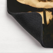 アネモネエレガントの花イニシャル マウスパッド (コーナー)