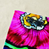 アネモネガラスアート ビーチタオル (インサイチュ)