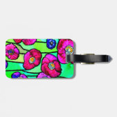 アネモネガラスアート ラゲッジタグ (裏面横)