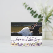 アネモネグリーナリーガーデンフローラボホラブ感謝してい ポストカード (スタンド正面)