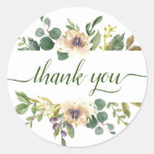 アネモネグリーナリーサンキューフローラシックボホガーデン ラウンドシール (正面)