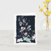 アネモネスとマネープラント カード (黄色い花)