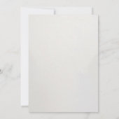 アネモネスの紋章赤と白付き結婚紋章 招待状 (裏面)