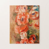 アネモネス著ルノアール印象派絵画の作品 ジグソーパズル (縦)