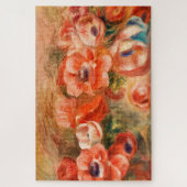 アネモネス著ルノアール印象派絵画の作品 ジグソーパズル (縦)
