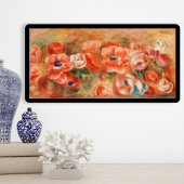 アネモネス(2)オーガスト・ルノアール ポスター