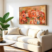 アネモネス(2)オーガスト・ルノアール ポスター