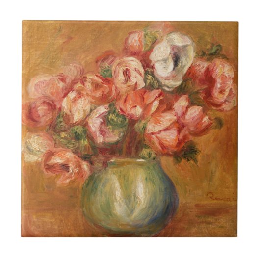 アネモネズバイピエール=オーギュストルノアール タイル (正面)