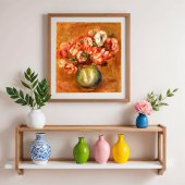 アネモネズバイピエール=オーギュストルノアール ポスター