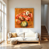 アネモネズバイピエール=オーギュストルノアール ポスター