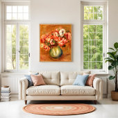 アネモネズバイピエール=オーギュストルノアール ポスター