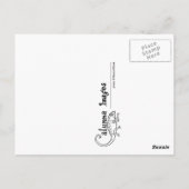 アネモネフィッシュはがき ポストカード (裏面)