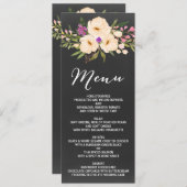 アネモネ素朴シャルボード メニュー (正面/裏面)