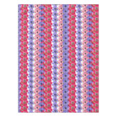 アネモネ花エレガントフローラ長方形 テーブルクロス (正面)