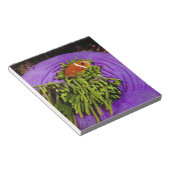 アネモネ風で大きなアネモネ ノートパッド (アングル)