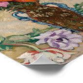 アネモネ飾の入った花瓶 | Louis Valtat ポスター (角)